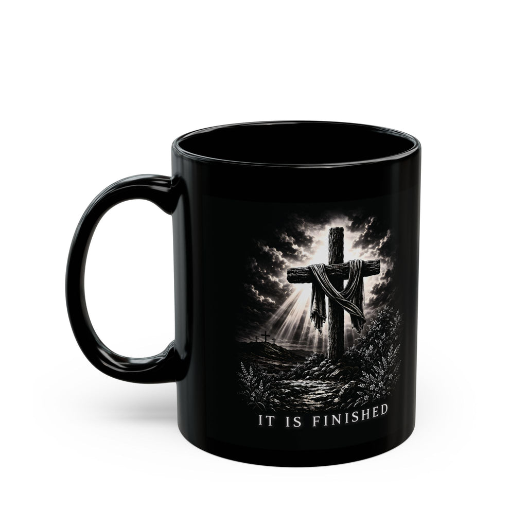 It Is Finished Mug | John 19:30 Coffee Mug | Christian Mug | Cross Coffee Cup | Bible Verse Mug | Religious Gift | Faith Mug