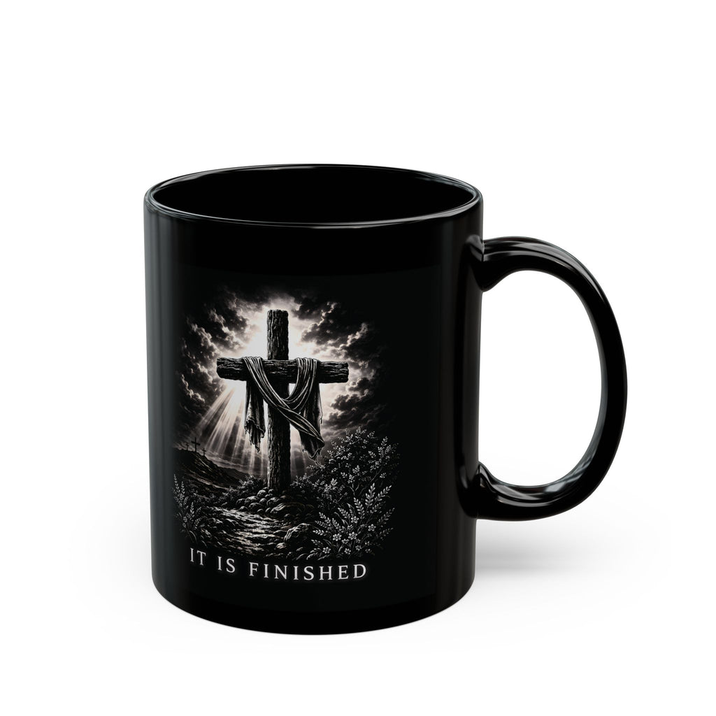 It Is Finished Mug | John 19:30 Coffee Mug | Christian Mug | Cross Coffee Cup | Bible Verse Mug | Religious Gift | Faith Mug