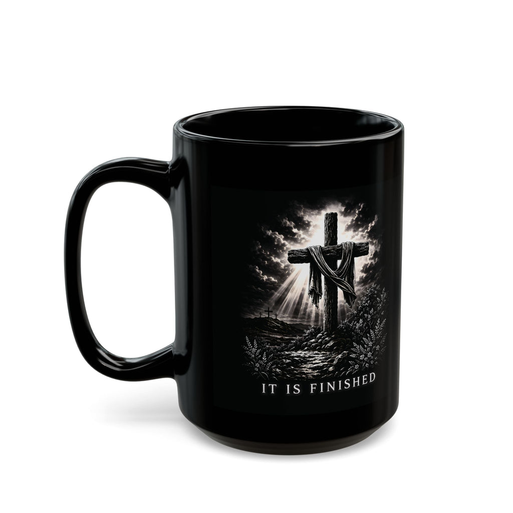 It Is Finished Mug | John 19:30 Coffee Mug | Christian Mug | Cross Coffee Cup | Bible Verse Mug | Religious Gift | Faith Mug